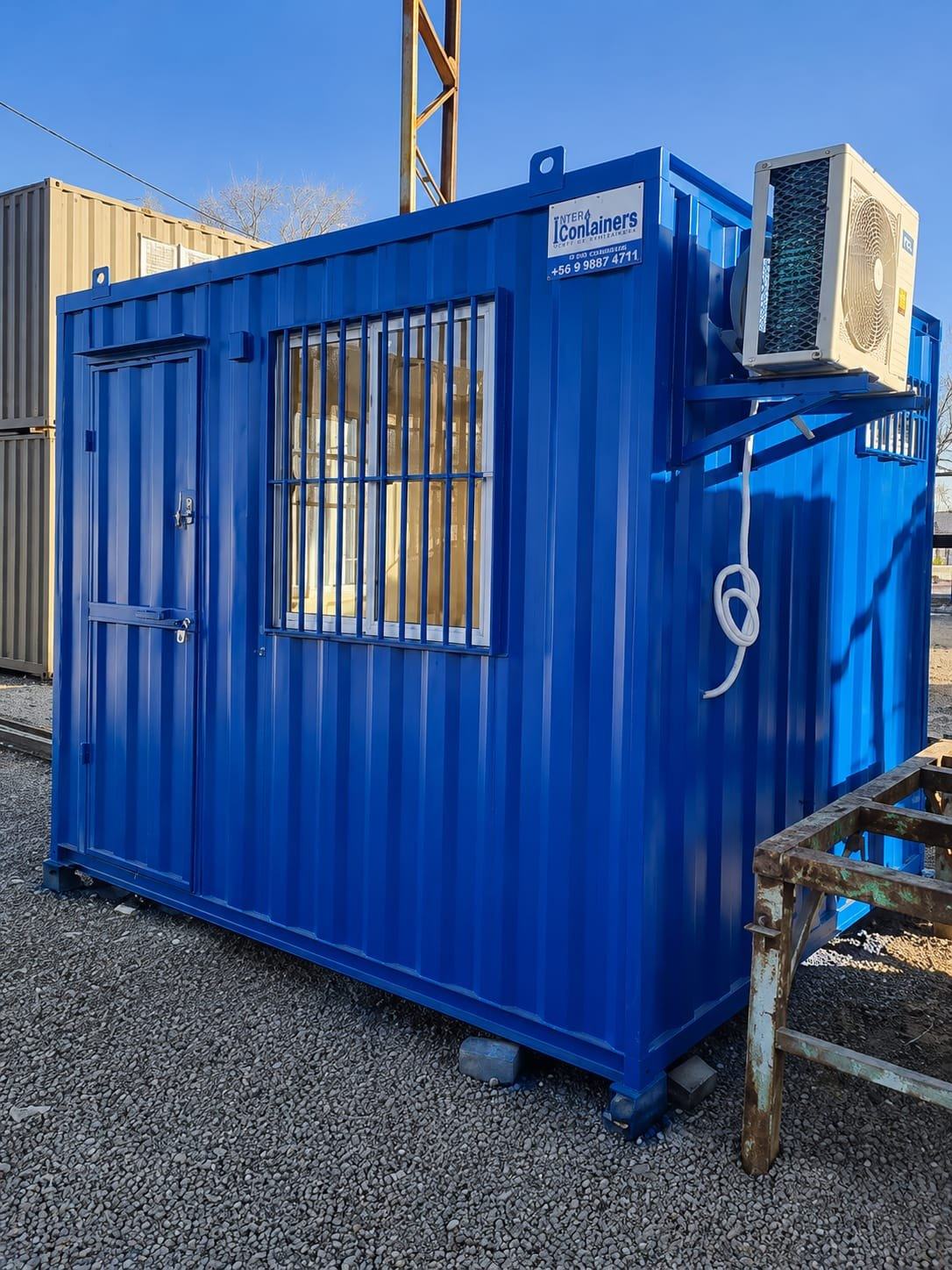 Casetas de guardia, proyecto realizado por Intercontainers