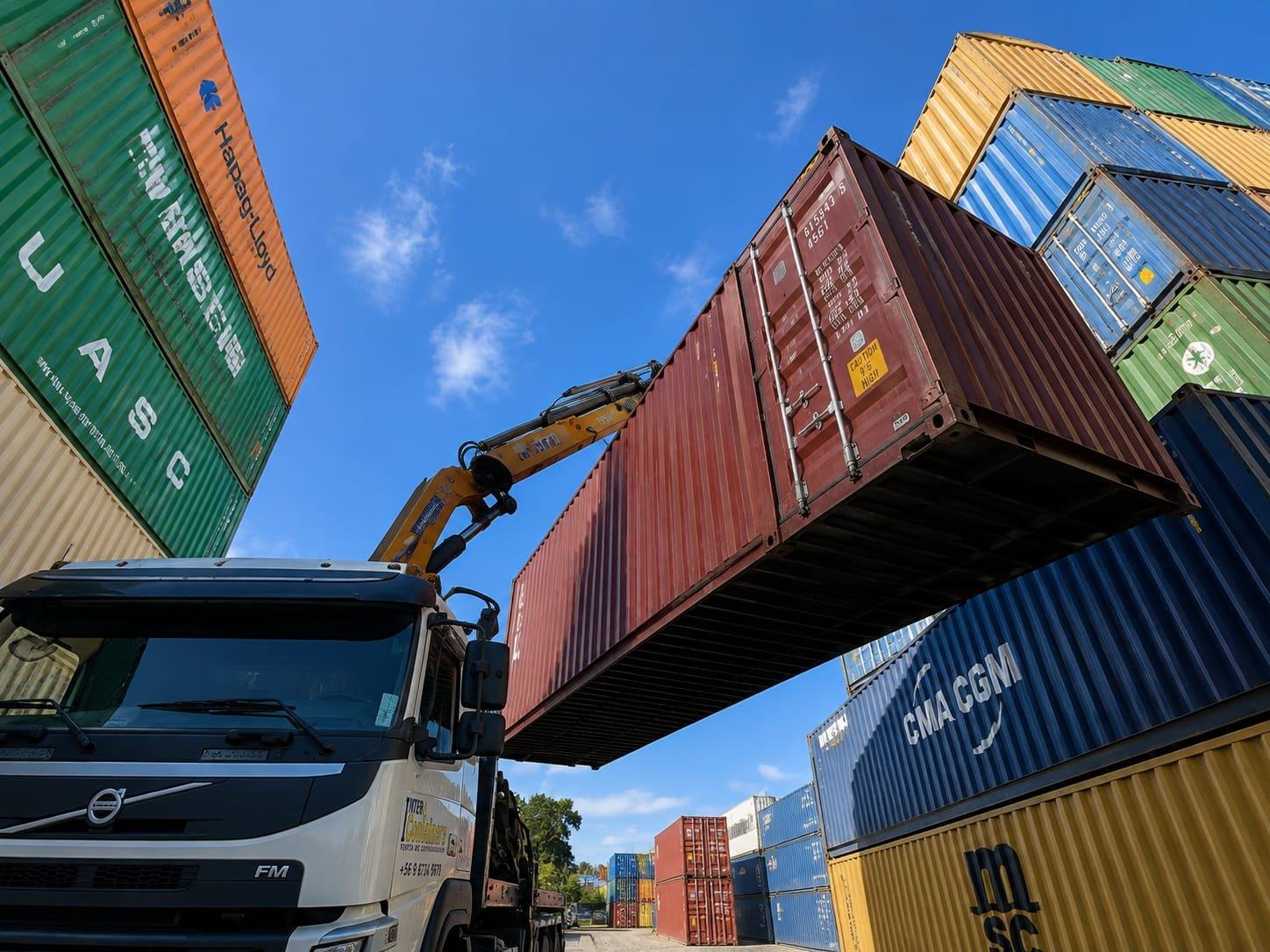 Containers marítimos en Chile — proyecto Intercontainers 4