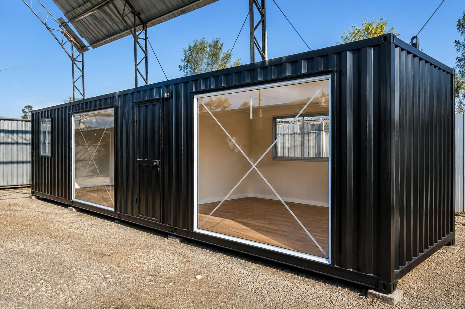 Containers sala de venta en Chile — proyecto Intercontainers 5