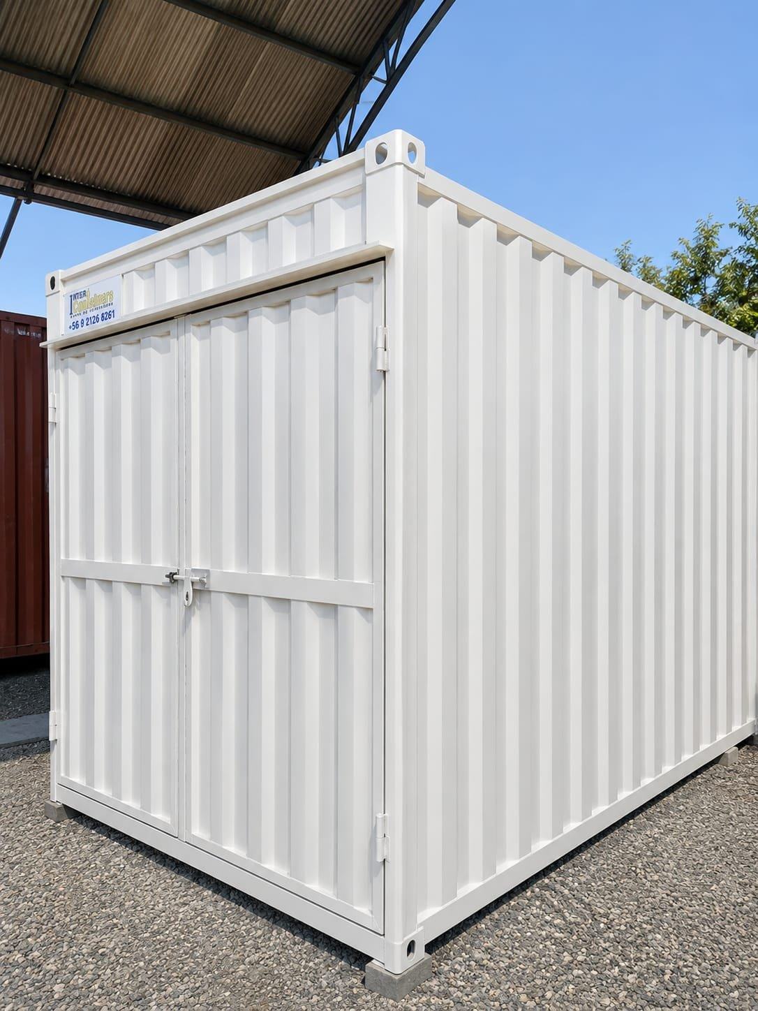 Vestidores y camarines, proyecto realizado por Intercontainers